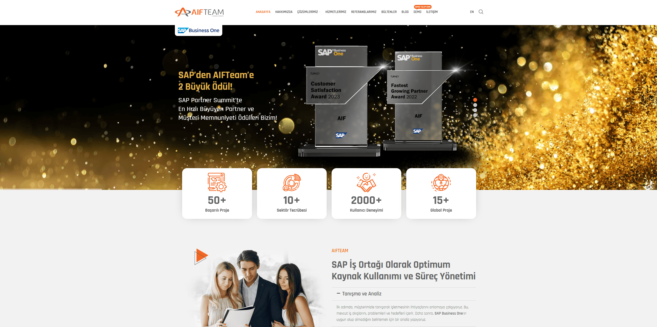 AIFTeam — layihə screenshot