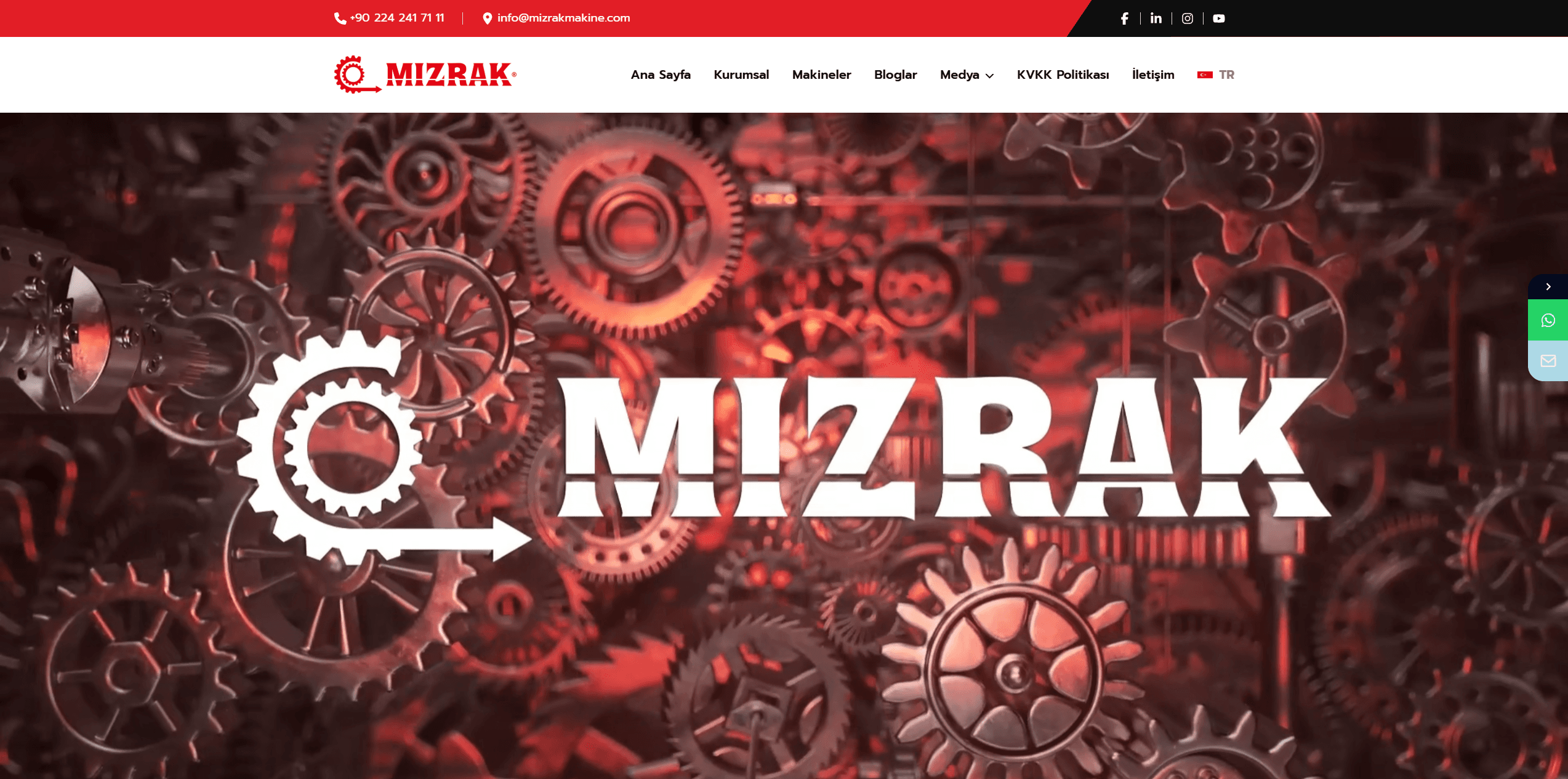 Mızrak Makine — layihə screenshot