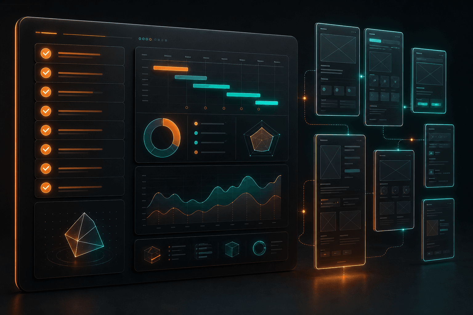 Vebsayt hazırlanması — scope və deliverables vizualı